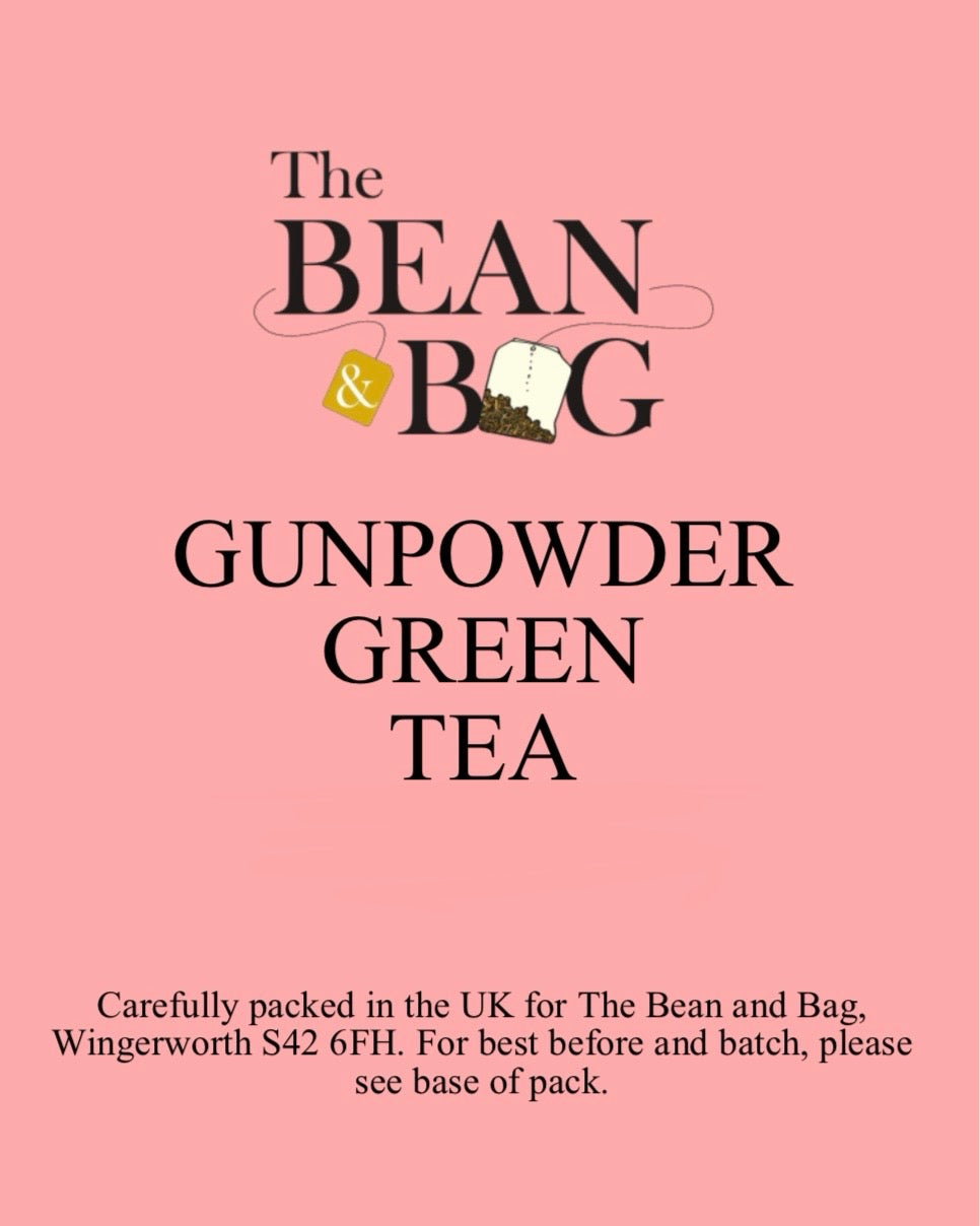 Gunpowder Green Tea (sharp, citrusy, sweet, refreshing, distinctive)