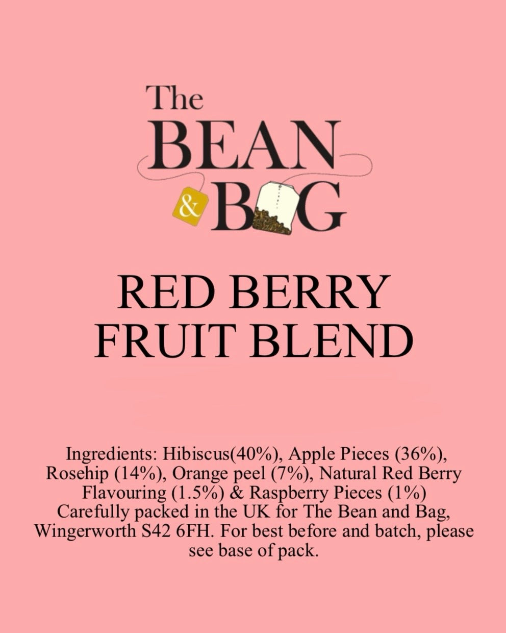 Red Berry Fruit Blend (bright, fragrant, fruity, sweet, vibrant)