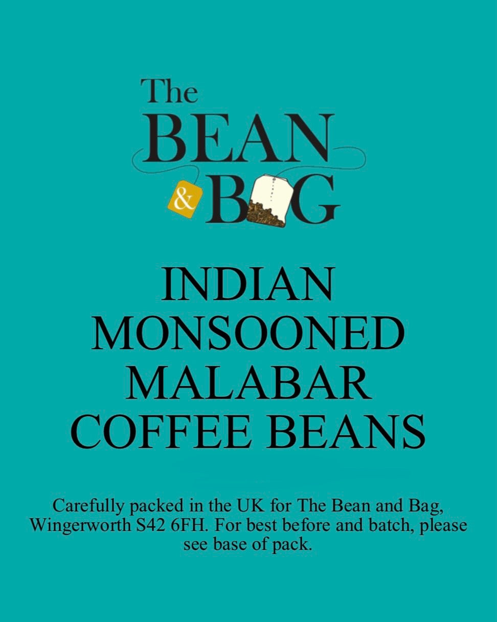 Indian Monsooned Malabar Coffee (smooth, spicy,sharp, winey, aromatic)